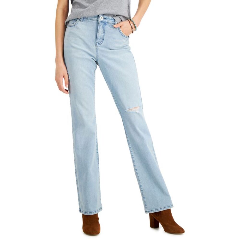 Style & Co High Rise Bootcut Jeans